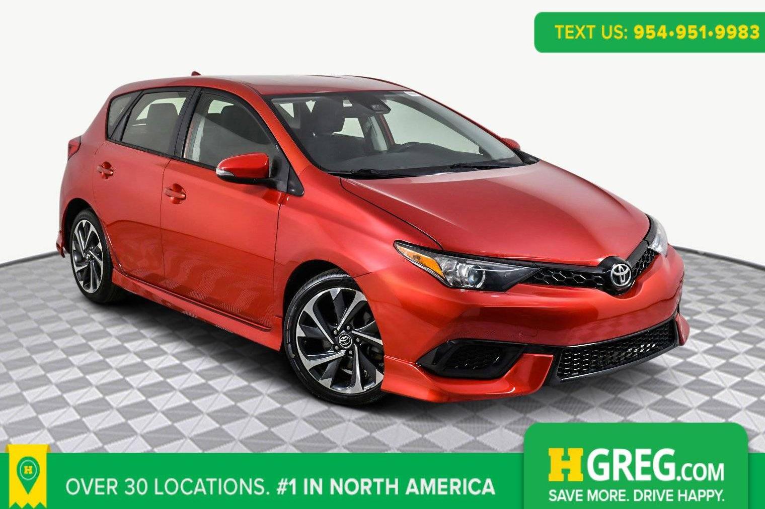 TOYOTA COROLLA IM 2018 JTNKARJE4JJ564925 image